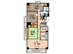 ZELKOVA COOPERASの物件間取画像